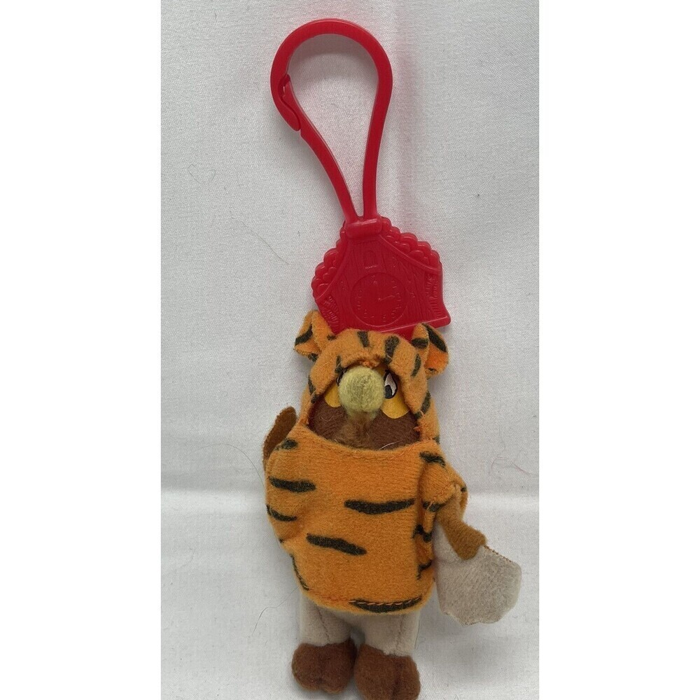 Disney Stuffed owl from winnie the Pooh Dressed Like Tiger keychain Plush